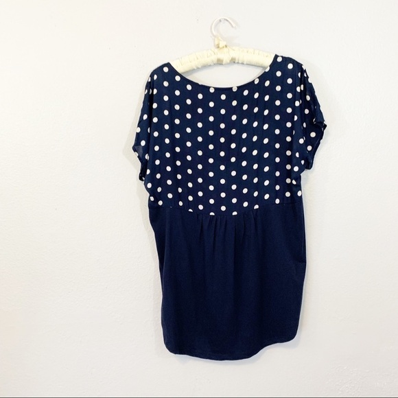 Porridge Anthropologie Polka Dot Print Blouse - Picture 3 of 5